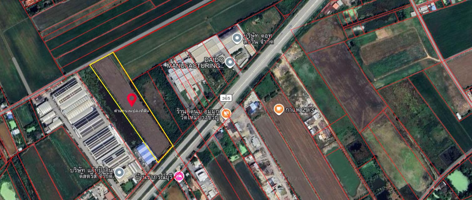 ขายที่ดินติดถนนใหญ่ 11 ไร่ ต. ท่าไข่ อ. เมือง จ. ฉะเชิงเทรา 1