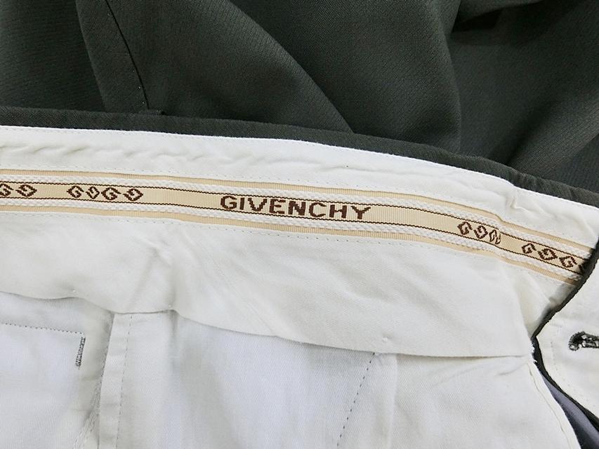 GIVENCHY PARIS  แท้ เอว32 กางเกงสแลคขายาวสปอตคลาสสิก 6