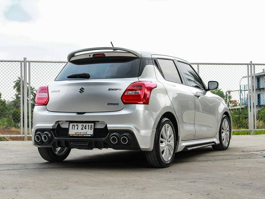 SUZUKI SWIFT 1.2L GLX CVT ปี 2019  โฉม ปี18-ปัจจุบัน เครื่องเบนชิน สีเทา เกียร์ AUTO ไมล์เพียง 107,863 km. 6