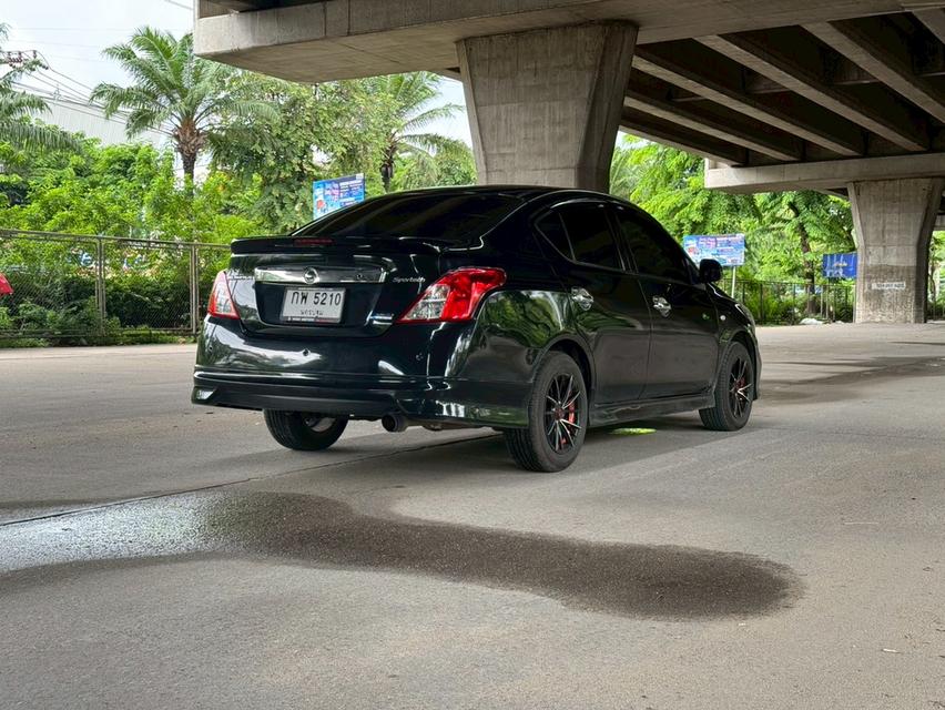 ขายรถ nissan Almera 1.2E Sportech ปี 2015 สีดำ เกียร์ออโต้