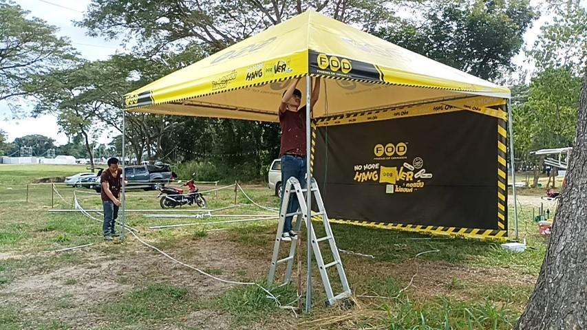 เต็นท์เช่ารายเดือนบริการดี