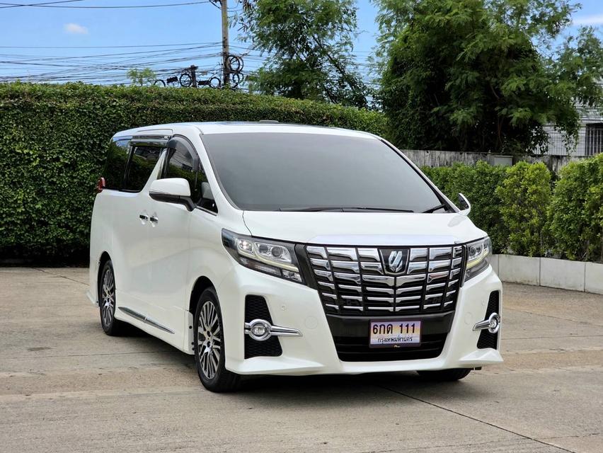 รหัสรถ PEAT601 TOYOTA ALPHARD 2.5 SC PACKAGE ปี 2017