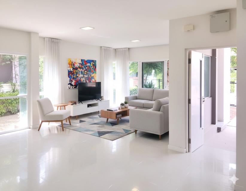 ขายบ้านเดี่ยวบรรยากาศรีสอร์ท บ้านใหม่ 2 ชั้น 3 ห้องนอน 3 ห้องน้ำ 4