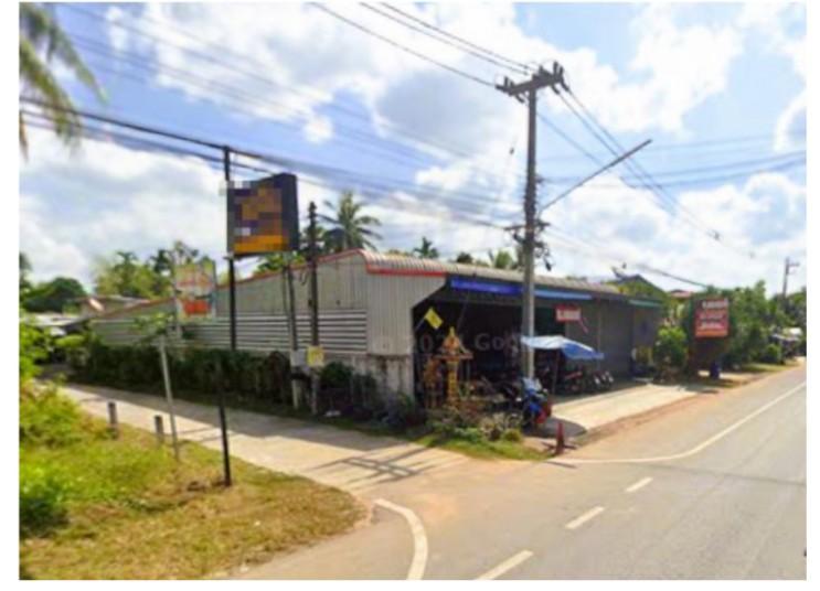 ขายที่ดินทำเลดี บ้านกรวดติดถนนหลัก
