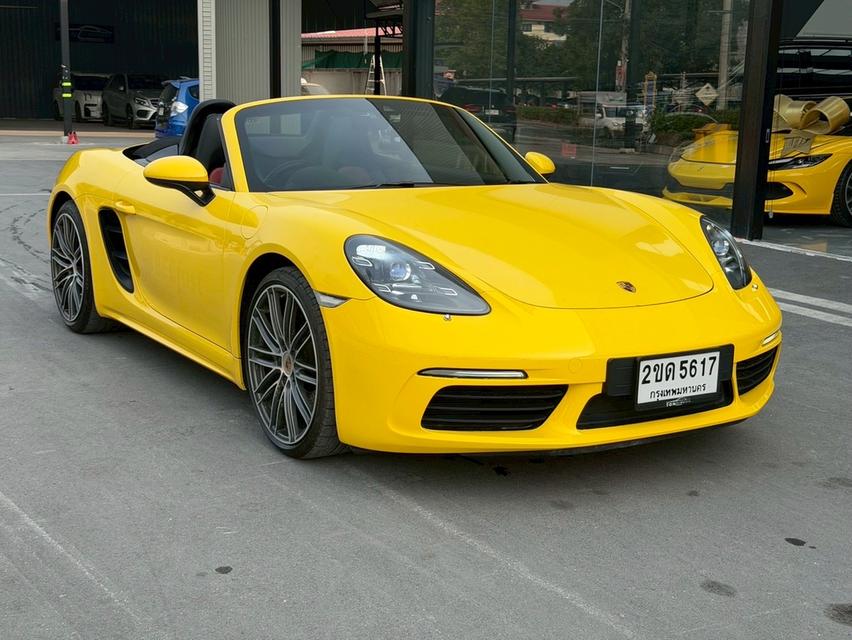 รหัสรถ KPV5617 2020 PORSCHE 718 BOXSTER 2.0 Turbo สึเหลือง รูปที่ 2