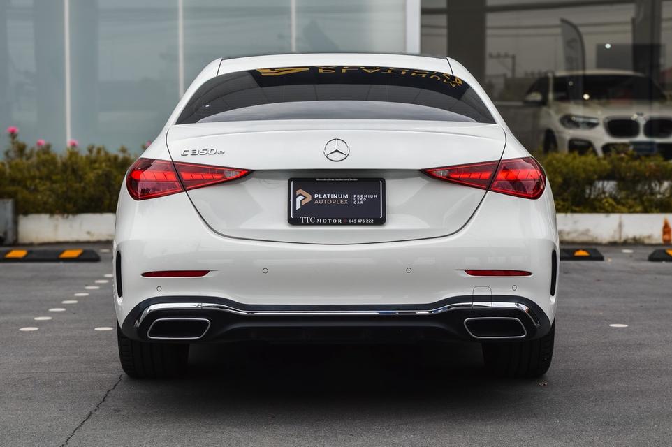 Benz C350e AMG Dynamic ปี 2023 ขาว เบาะดำแดง ไมล์ 56,xxx 6