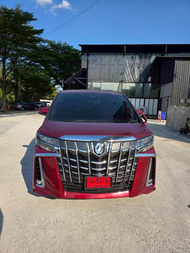Toyota ALPHARD 2.5SC PACKAGE สีแดง (พิเศษ) ปี 2020 ไมล์ 70,000 กม. รูปที่ 2