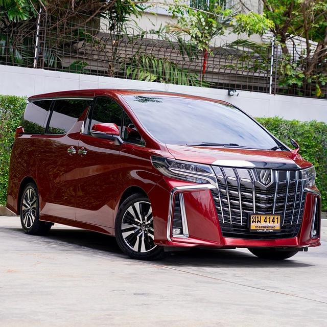 TOYOTA ALPHARD 2.5 S C-PACKAGE ปี 2018 จด 2020Alphard 30 ตัวนิยม S C-Package ออพชั่นครบ สีแดง Spirit หายาก