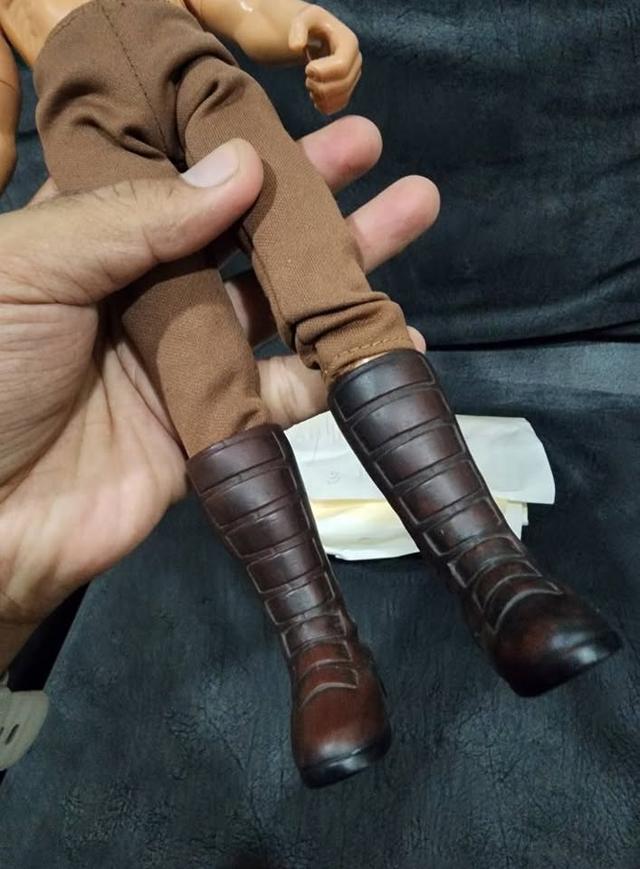 Vintage 1998 Star Wars Phantom Menace Qui-Gon Jinn 12” Action Figure Doll 1999 รูปที่ 5