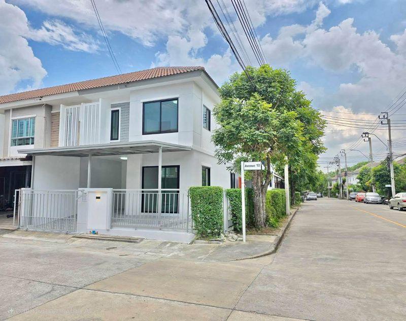 หมู่บ้านพฤกษาวิลล์63/1 พระราม5 นครอินทร์ทาวน์เฮาส์ 2 ชั้น หลังมุม ทำเลดีติดถนน พระราม 5//ถนนพิบูลสงคราม//ถนนติวานนท์ 3