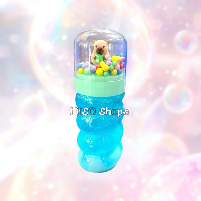 สไลม์คาปิบาร่าสุดคิ้วทึ! เนื้อนุ่มฟู เด้งดิ้ง เล่นเพลินเกินต้าน ปลอดภัยมี มอก. พร้อมกลิ่นหอมผ่อนคลาย สร้างความสุข & คลายเครียดได้จริง! 6