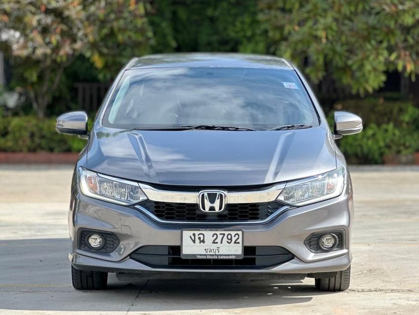 Honda City 1.5SV เกียร์ออโต้ สีเทา ปี 2017 รหัส PAT2792 4