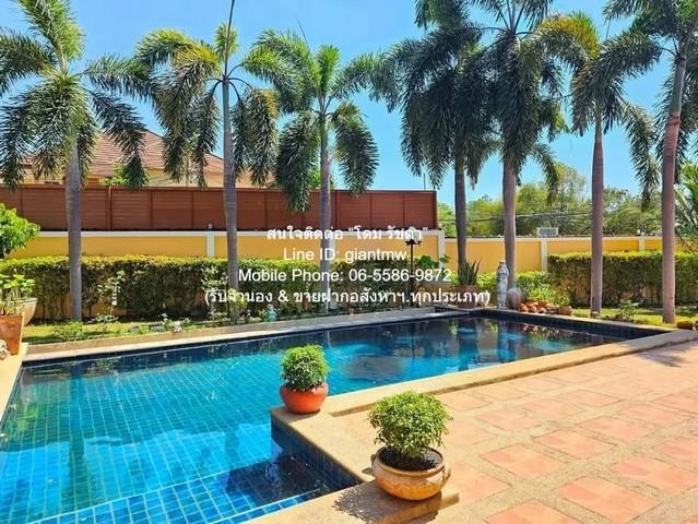 บ้าน ขายบ้านพูลวิลล่า 1 ชั้น โรงเรียนนานาชาติรีเจ้นท์ พัทยา 224 ตร.ว. 3 น 4 น้ำ 2 จอดรถ ราคา 9.8 ล้านบาท 224 SQ.WA 3BR 9 2