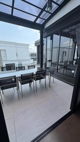 บ้านเดี่ยวMalton Gates Krungthep Kreetha มอลตันเกทส์กรุงเทพกรีฑา มีลิฟต์+ pool villa 5 ห้องนอน 5