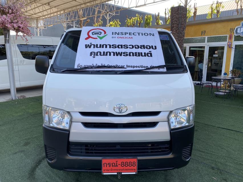 Toyota Hiace 3.0 ตัวเตี้ย D4D Van ปี 2019 #ตู้ทึบสำหรับบรรทุก #ปูพื้นแล้ว 2