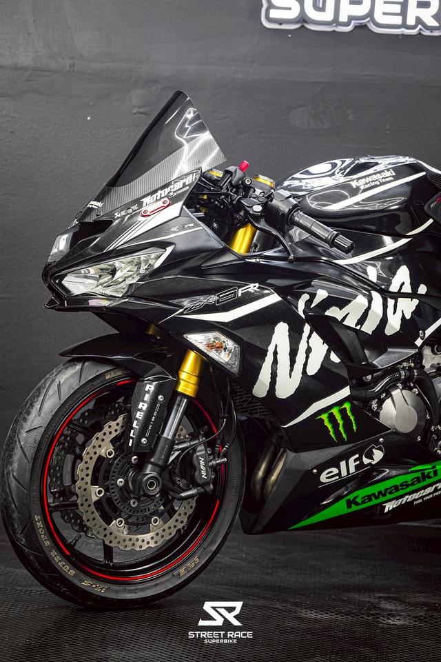 🔥 Kawasaki zx6r 2019 สีดำ ฟรีดาวน์⭐️ รูปที่ 7