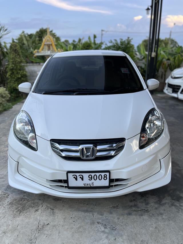  2013 Honda amaze 1.2 V  น็อตไม่มีขยับ ไม่เคยติดแก๊ส สวยเดิมสุดสุด  14