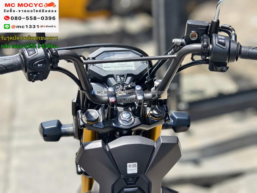Zoomer x 2022 วิ่ง2000โล รถบ้านแท้ไม่ใช่รถประมูล เครื่งท่อเดิมชุดสีสวย มีเล่มชุดโอนครบ No1157 9