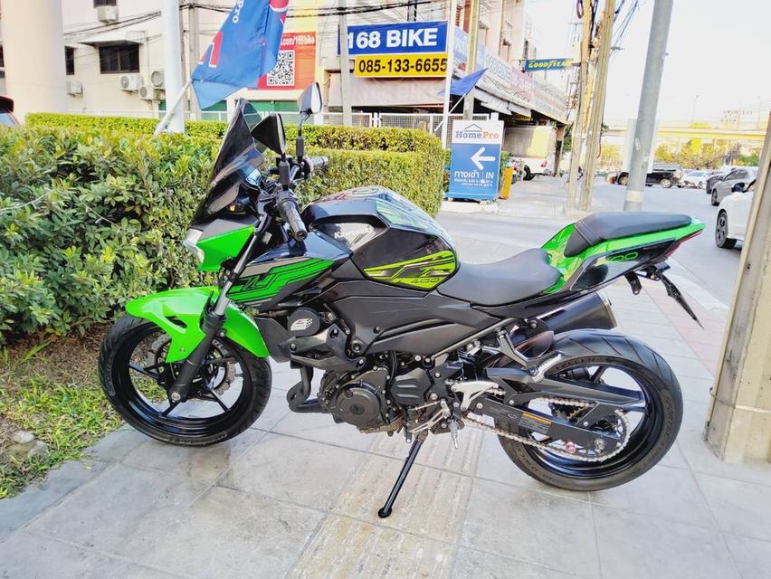 Kawasaki Z400 ABS ปี2021 สภาพเกรดA 5289 km เอกสารพร้อมโอน