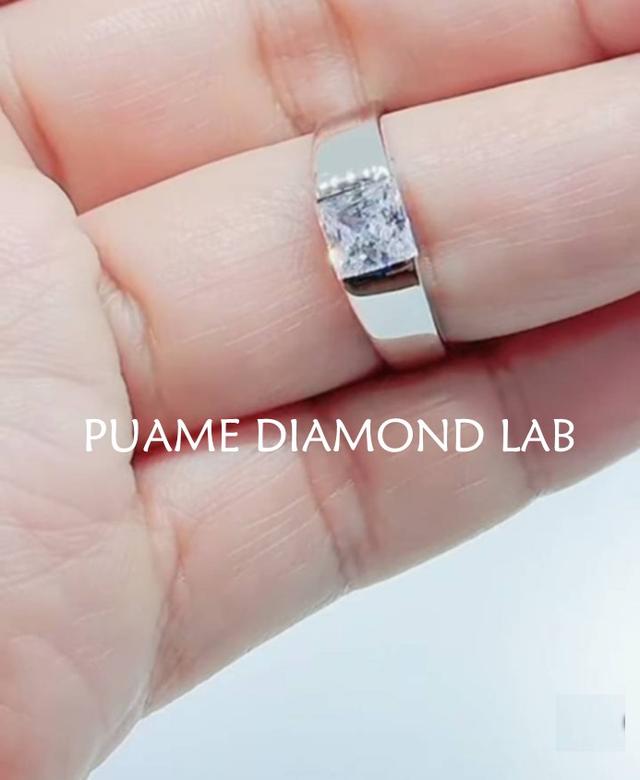 แหวนเพชรแท้ เพชรดี เพชรน้ำงาม พร้อมใบรับประกันสินค้า ราคามิตรภาพ รับสั่งทำในแบบที่ต้องกาที่ร้านปุอามี่ Diamond Lap Rama2(095-8894732) รูปที่ 5