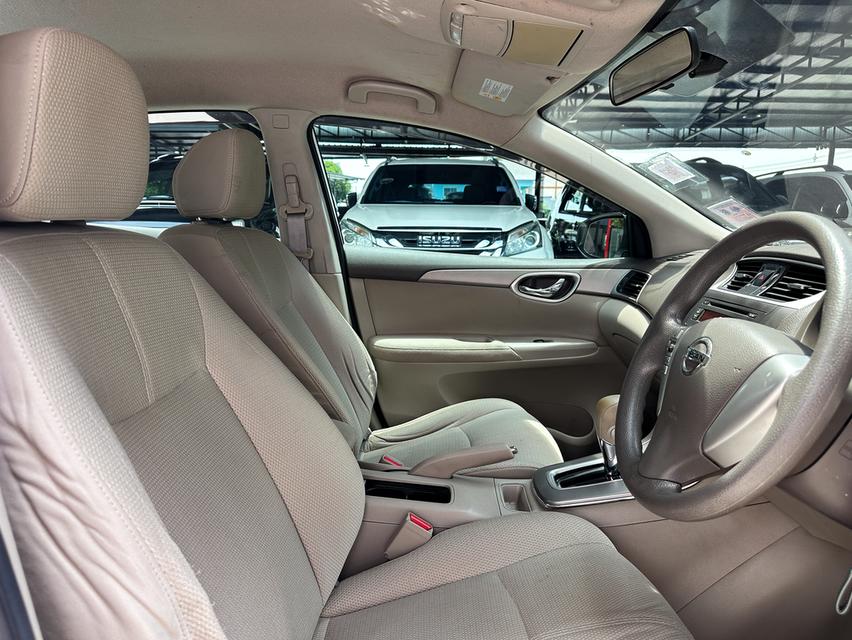 ขายรถ nissan Sylphy 1.6E CNG Sedan ปี 2015 สีขาว เกียร์ออโต้ รูปที่ 10