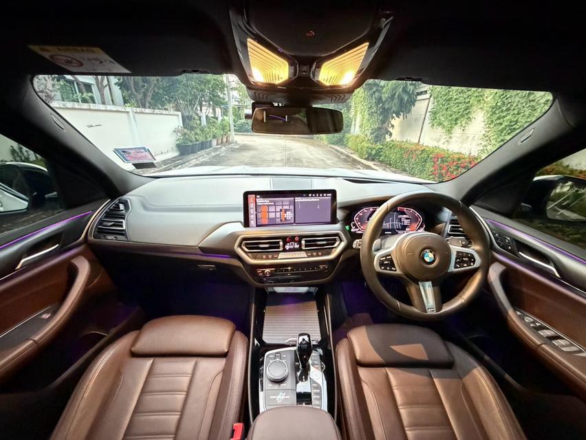 BMW X3 xDrive20d M Sport Lci ปี 22 สีขาวMileage 66,xxx Km. เข้าศูนย์ตลอด ไม่เคยทำสี รูปที่ 5