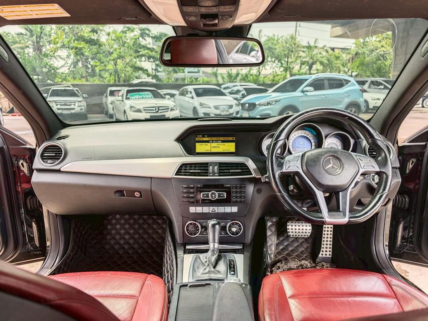 🔥ฟรีดาวน์ Benz คูเป้สุดหรู C180 ขับดีมาก Mercedes-Benz C180 CGI Coupe AMG W204 AT ปี 2013 รูปที่ 12