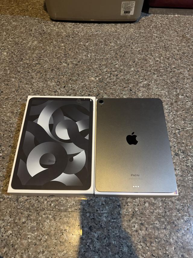 ขายiPadAir5M1สีดำ64กิ๊กมีกล่องสวยๆใช้งานดีถูกมากก 2