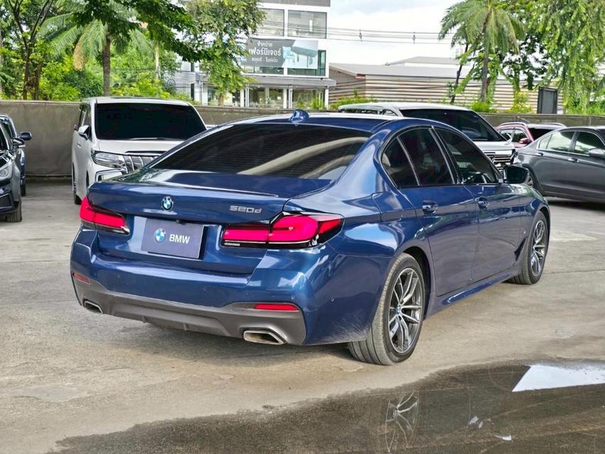 รหัสรถ WMT53 BMW 520d M Sport LCI G30 ปี 2023 4