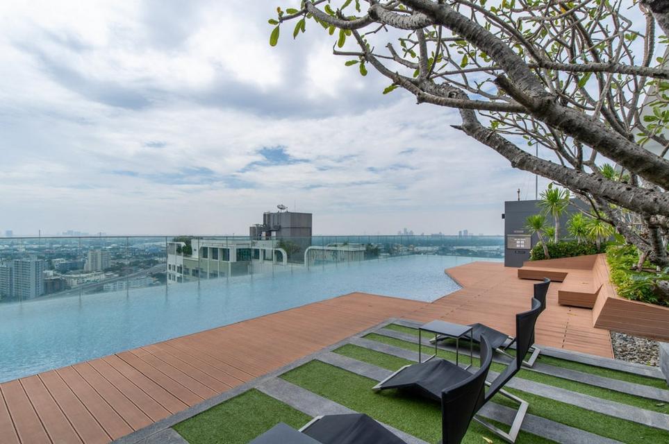 Condo Life Sukhumvit 48 ใกล้ BTS พระโขนง (มีหลายห้อง) แบบ 1 ห้องนอน ชั้นสูง ตึกS ตกแต่งครบตามรูป 7