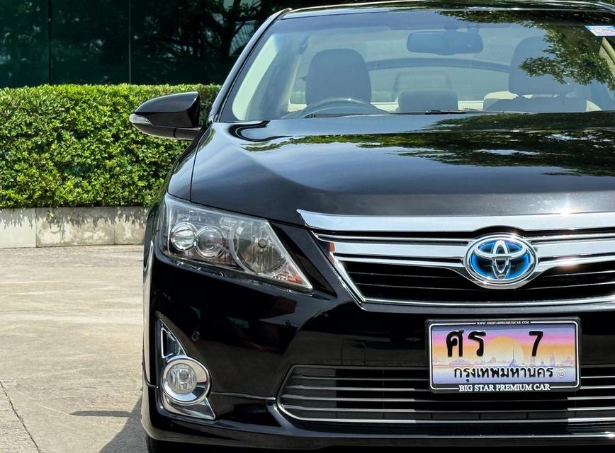 2014 TOYOTA CAMRY HV PREMIUM รุ่น TOP รถมือเดียว วิ่งน้อย ไม่เคยมีอุบัติเหตุ เปลี่ยนแบต HYBRID แล้วครับ 7