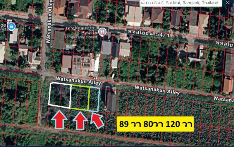 ขายที่ดินสร้างบ้านหรือที่พักอาศัย 89 งาแปลงมุมฝนโครงการจัดสรรด้วยเข้าสายไหมซอย 6 ทำเลเจริญมีของกินตลาดและอื่นครบน่าสร้างที่พัก 4