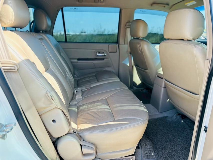 รถบ้านเข้าใหม่ มือเดียวออกห้างป้ายแดง ไมล์แท้ เข้าศูนย์ตลอด สวย เดิมๆ ราคาดี #ISUZU MU7 3.0i-TEQ 2WD VGS TURBO PLATINUM ปี2009 สีขาวมุข เกียร์ออโต้ เ 12