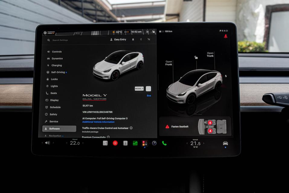 (แจ้งรหัสรถ: CBL1345) 🔥 ขาย TESLA MODEL Y PERFORMANCE AWD ปี 2022 🔥 รูปที่ 17