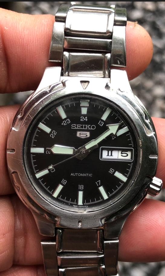 ???...Seiko 7s26 หลังเปลือย Automatic japan...??? รูปที่ 14