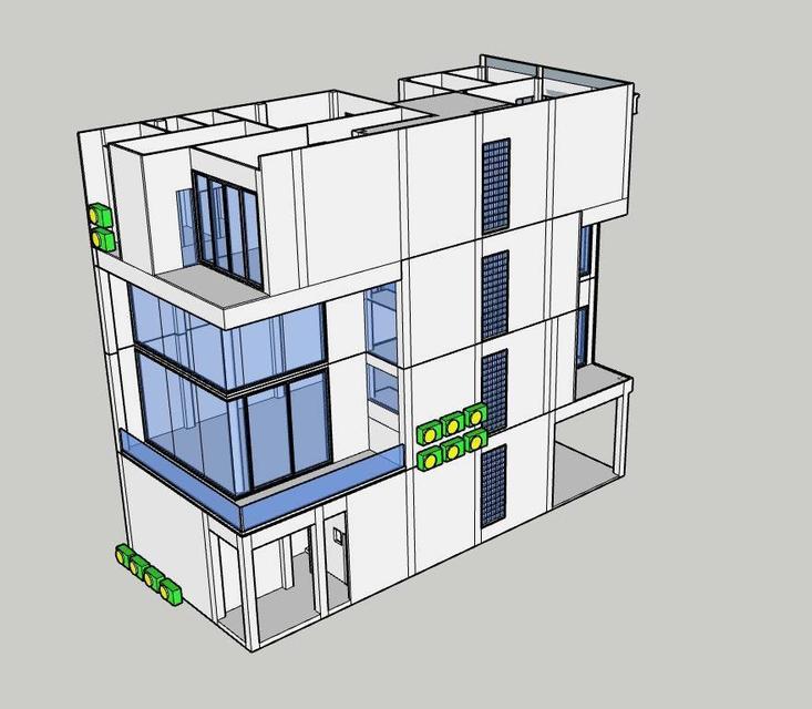 ขายที่ดินแปลงเล็ก 50 ตารางวา ปรีดี 20 สุขุมวิท 71 พร้อมแบบบ้านหรูมีลิฟต์ 15
