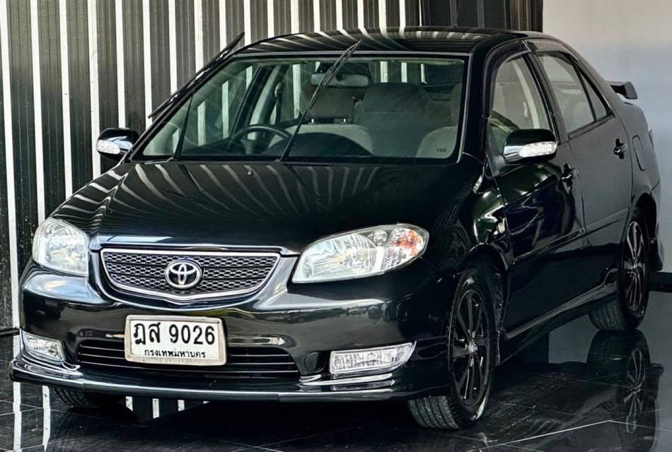 Toyota Vios 1.5E M/T ปี2004 สีดำ 1