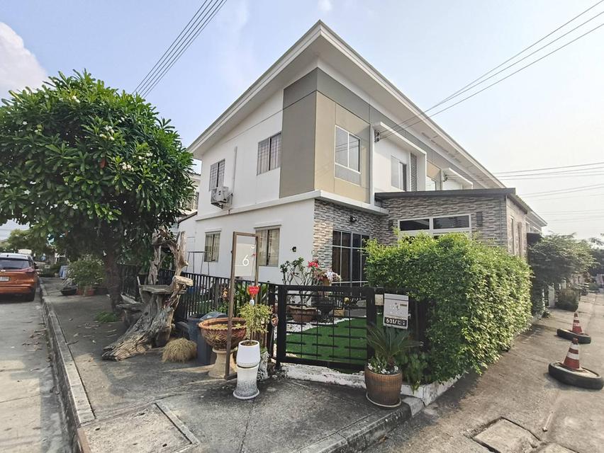 ขายทาวน์เฮาส์หลังมุม พฤกษา 60/1 รังสิต-บางพูน ตกแต่งสวยพร้อมเข้าอยู่ ทำเลดี ใกล้ฟิวเจอร์พาร์ครังสิต ปทุมธานี 1