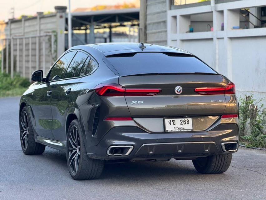 2022  BMW X6 G06 xDrive40i M Sport 4WD 3.0Ti รภสภาพใหม่ป้ายแดง แต่ถูกกว่าถึง 2ล้านบาท 6