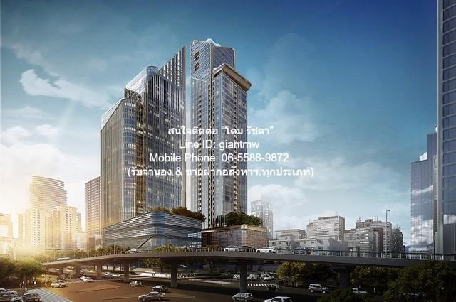 DSL-483.2 ให้เช่า คอนโด THE ESSE at SINGHA COMPLEX ห้องนอน 1 ห้อง ห้องน้ำ 1 ห้อง ใกล้กับ MRT สุขุมวิท / BTS อโศก ชั้นทั้ 1