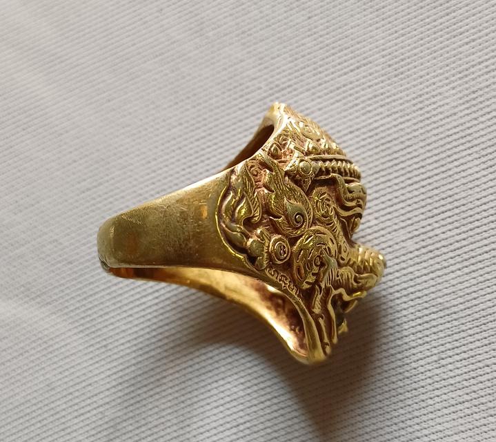 แหวนหัวหนุมาน หลวงปู่ภูวัดบางสมัคร รูปที่ 3