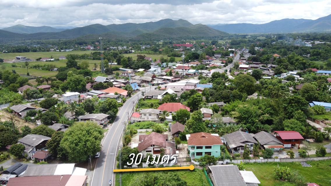 บ้านพร้อมที่ดิน 118 ตร.ว. 4 ห้องนอน 2 ห้องน้ำ ใกล้ถนนใหญ่และที่ว่าการสันกำแพง 4