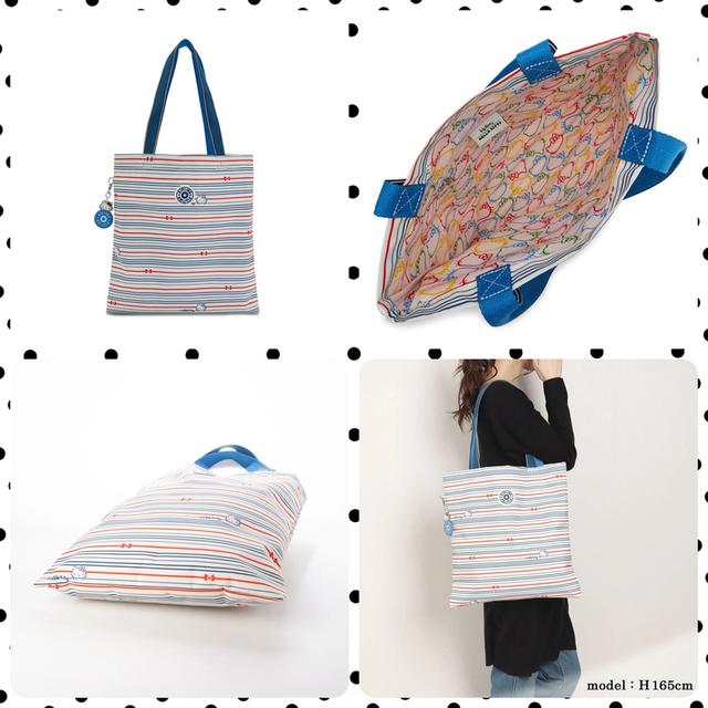 (พร้อมส่ง/ของแท้ค่ะ💯🐒) กระเป๋า Kipling SIMPLE TOTE Hello Kitty Str รูปที่ 7
