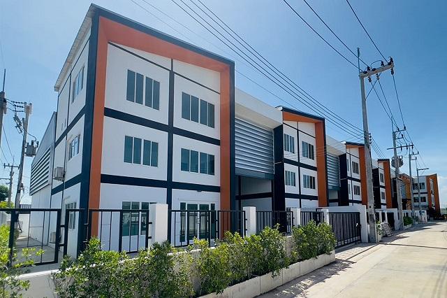 เซ็นทรัล มหาชัย 3.2 กม. บางน้ำจืด สถานีรถไฟมหาชัย 3.5 กม. ขาย โรงงานพร้อมออฟฟิศ 3ชั้น 420ตรม. 105 ตรว. ตลาดมหาชัยไนท์ ต้ 1