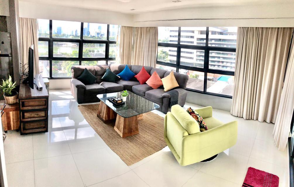 Luxury Pent house 2  Beds 3 bath residence  for rent  Asok Fully Furnished High Top View 5