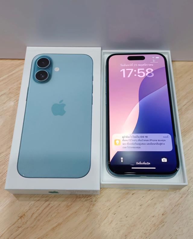 ขายสุดคุ้ม iPhone 16 สี Teal