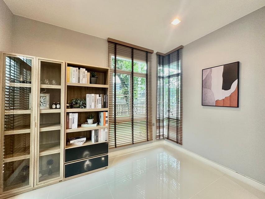 ให้เช่า บ้านเดี่ยว หมู่บ้านมัณฑนา2 บางนา–กม.7 บ้านแปลงพิเศษ หน้าทะเลสาบ หน้าสวน ใกล้สโมสร ตกแต่งครบ พร้อมอยู่ 8