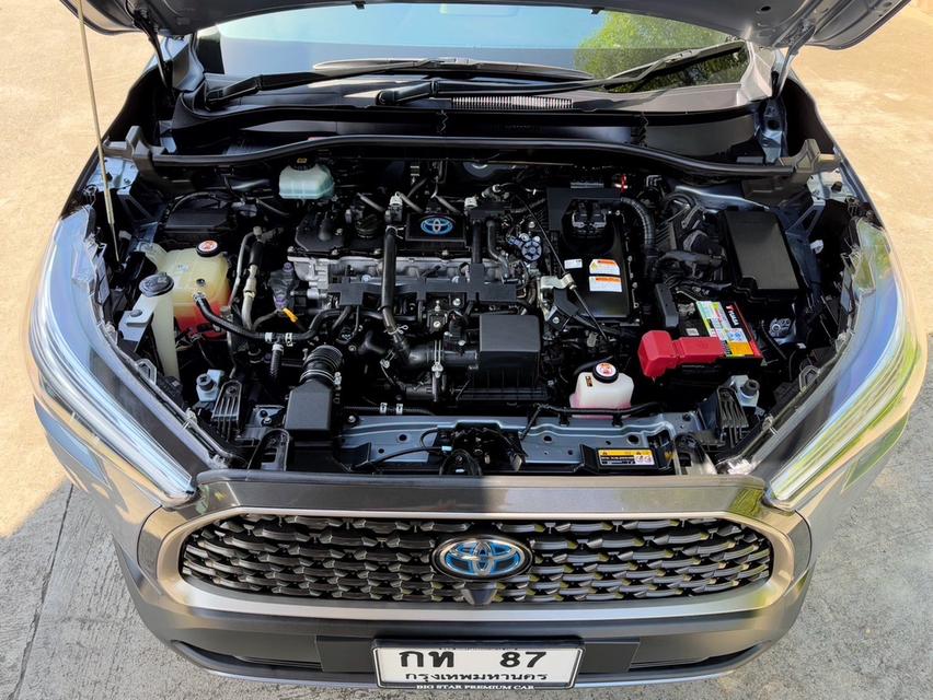 2021 TOYOTA CROSS HYBRID PREMIUM SAFETY รุ่น TOP รถมือเดียว วิ่งน้อย ประวัติศูนย์ครบ ไม่มีอุบัติเหตุครับ 15