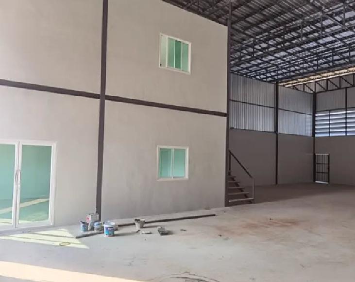 ให้เช่าโกดัง พร้อมสำนักงาน 2 ชั้น สภาพใหม่ ซอยเทศบาลบางปู 97 ถนนบางพลี ตำหรุ 8