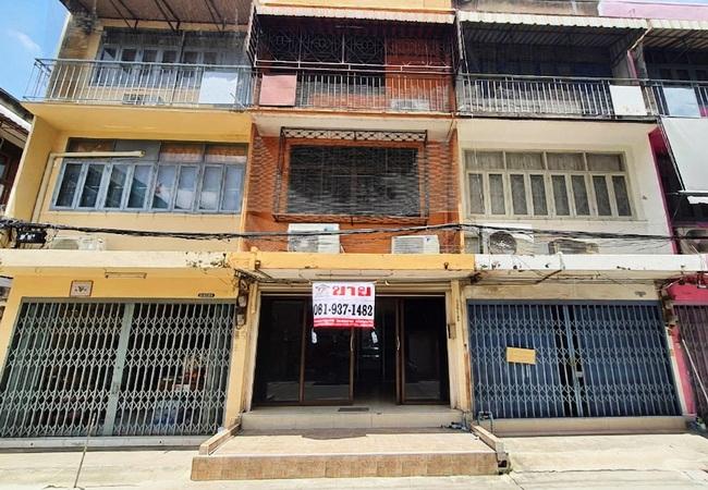 ขายอาคารพาณิชย์ บางโพ ถนนประชาราษฎร์สาย 1 บางซื่อ กรุงเทพ เนื้อที่ 11.6 ตร.ว. 3 ชั้น 3 น้ำ 1